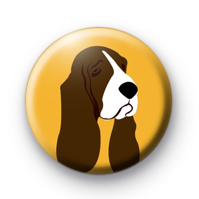 Basset Hound Dog Badge