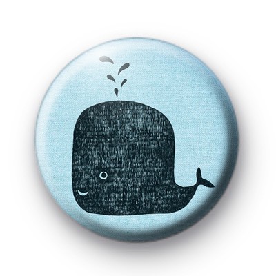 Big Blue Whale Badge