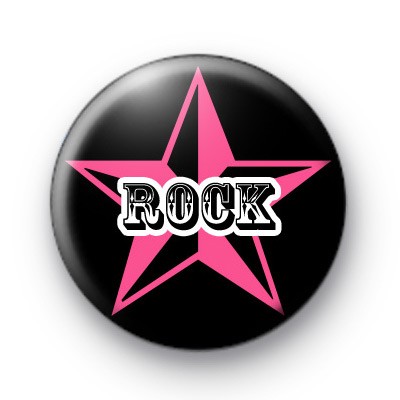 Big Rock Star Button Badges
