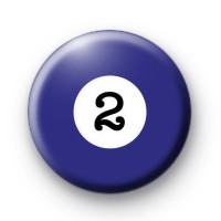 Billiard Ball Birthday Age Number 2 Badge thumbnail