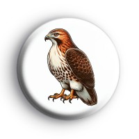 Hawk Bird Badge Button Badges