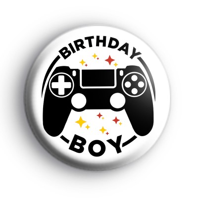 Birthday Boy Gamer Badge