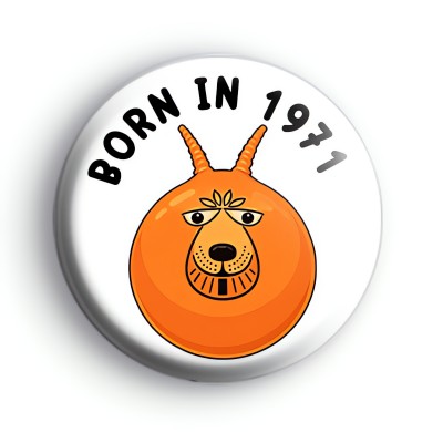 Custom 1970s Birthday Badge