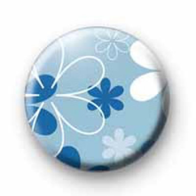 Blue Flower Badges