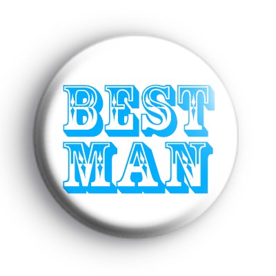 Best Man Blue Badge : Kool Badges