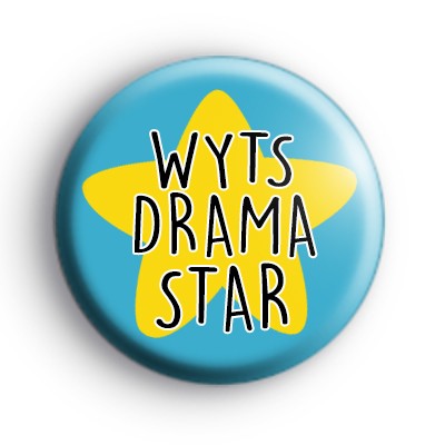 Blue WYTS Drama Star Badge