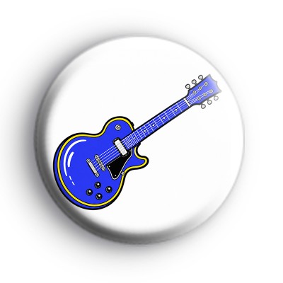 Blue Guitar Instrument Badge