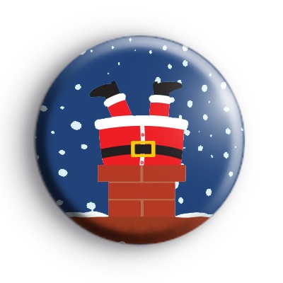 Custom Santa Chimney Badge
