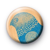 Nice Blue Bird Button Badges