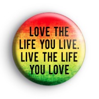 Bob Marley Quote Badge