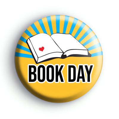 Yellow Book Day Button Badge
