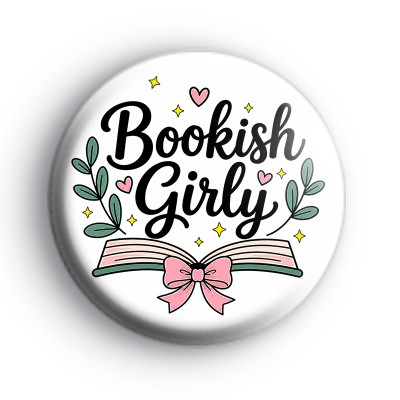 Bookish Girly Badge