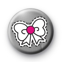 Sweet Bow Button Badge
