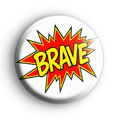 Brave Button Badge
