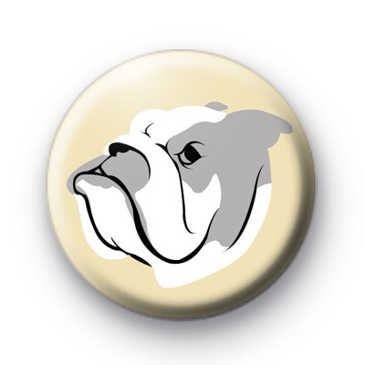 Bulldog Button Badges