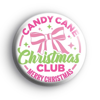 Candy Cane Christmas Club Badge