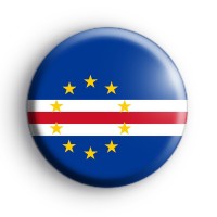 Cape Verde Flag Button Badge Button Badges