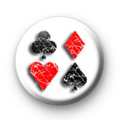 Playing card logos badges