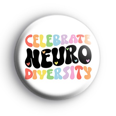 Rainbow Celebrate Neurodiversity Badge