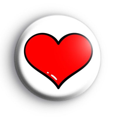 Charity Heart Red Badge