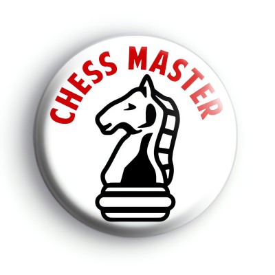 Chess Master Knight Badge