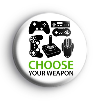 Choose Your Weapon Gamer Badge