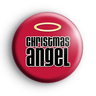 Christmas Angel Badge