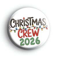 Christmas Crew 2026 Festive Lights Badge