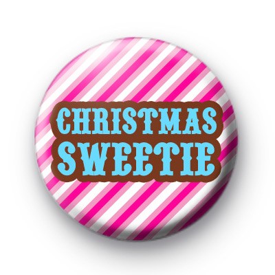 Christmas Sweetie Pink Badges