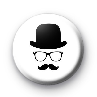 City Slicker Movember moustache Badge