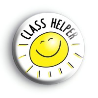 Class Helper Sunshine Badge Button Badges