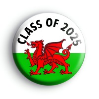 Welsh Dragon Class of 2025 Badge