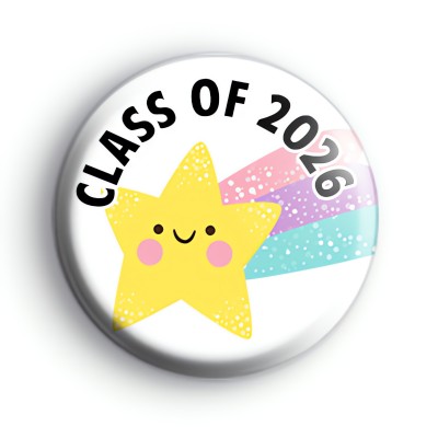 Class of 2026 Starburst Badge