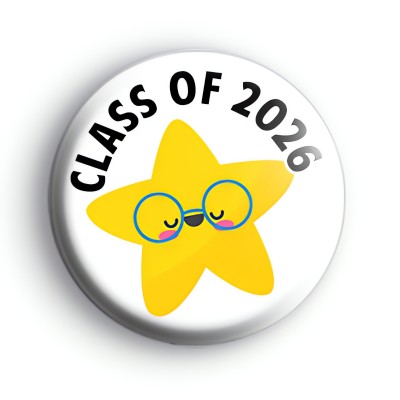 Yellow Star Class of 2026 Badge