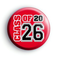 Red and Black Class of 26 Badge