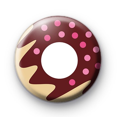 Classic Donut pin badge
