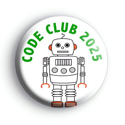 Code Club 2025 Robot Badges