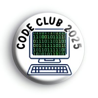 Code Club 2025 Programming Badge Button Badges