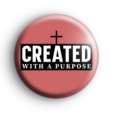 Created With A Purpose Badge