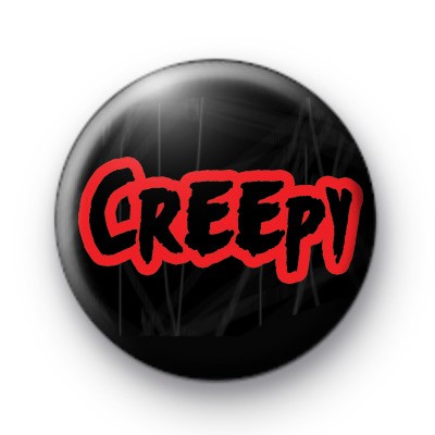 Creepy Button Badges