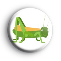 Green Cricket Insect Badge