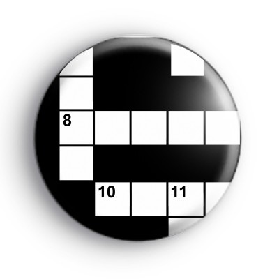 Crossword Puzzle Badges