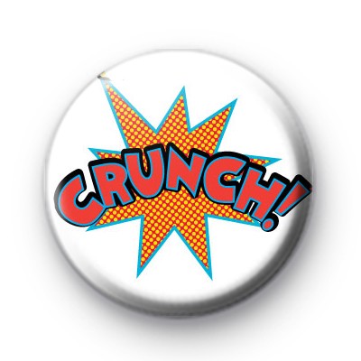 Crunch Comic Book Badge