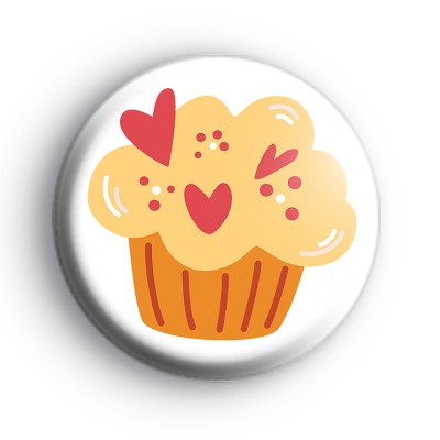 Love is Cupcakes Button Badges