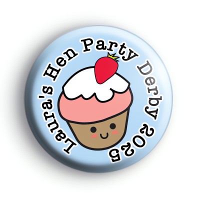Cupcake Hen Party Badge