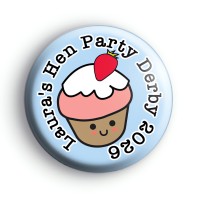 Cupcake Hen Party Badge