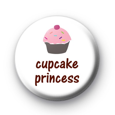 Cute Cupcake Princess Badge