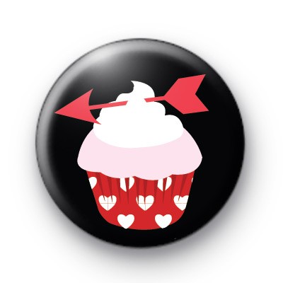 Cupids Arrow Cupcake Badge