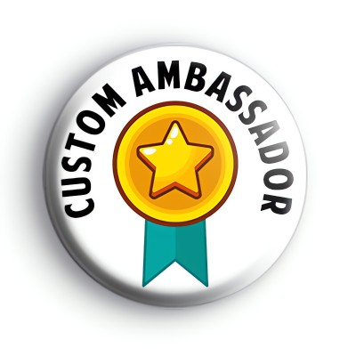 Custom Ambassador Yellow Merit Badge
