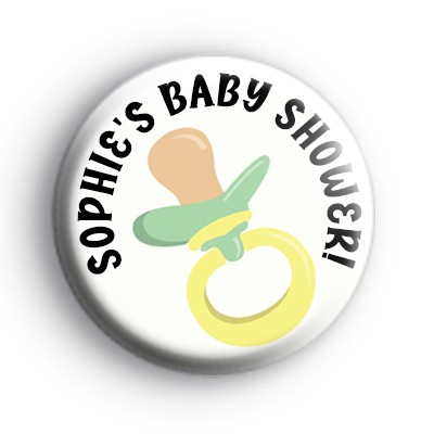 Custom Baby Shower Badge - Kool Badges